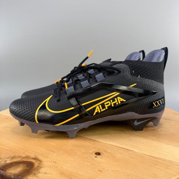 Nike Alpha Menace Elite 4 Mens Size 11.5 Football Cleats Saquon Barkley nby‎ main image 6
